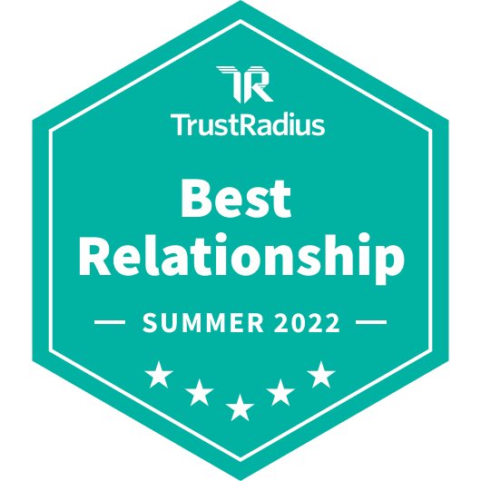 Best of Relationship Badge - TrustRadius
