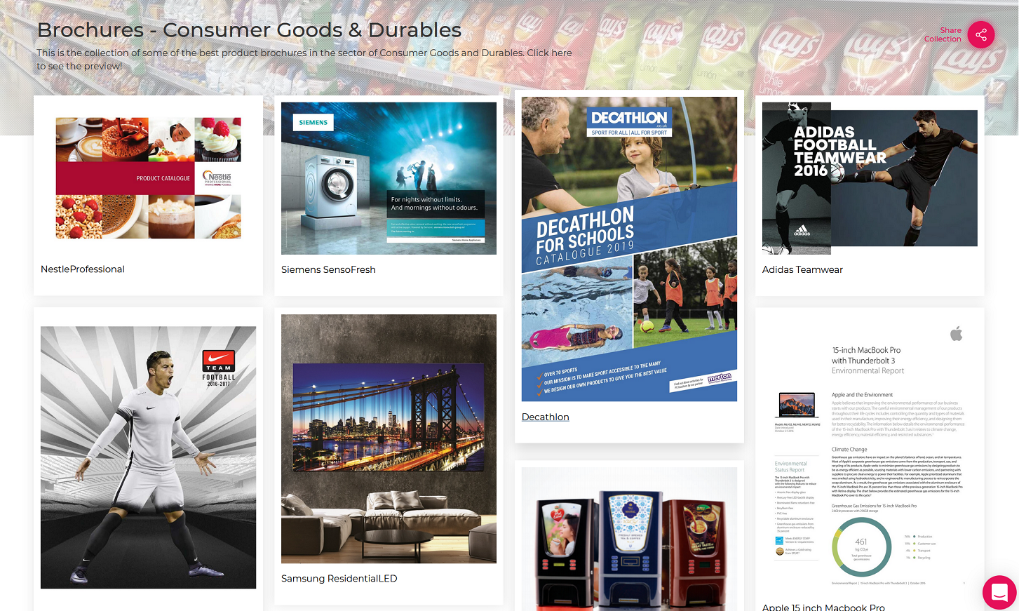 Brochure - Consumer Goods Industry