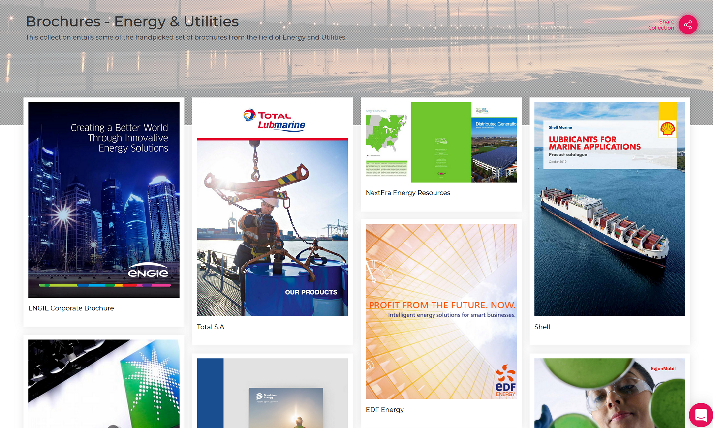 Brochure - Energy & Utilities - Cover Image