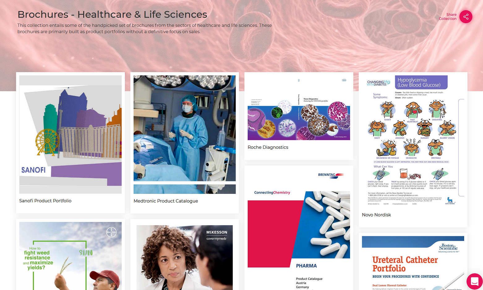 Brochures-Healthcare & Life Sciences Sector
