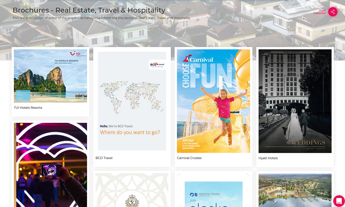 Brochures-Travel & Hospitality