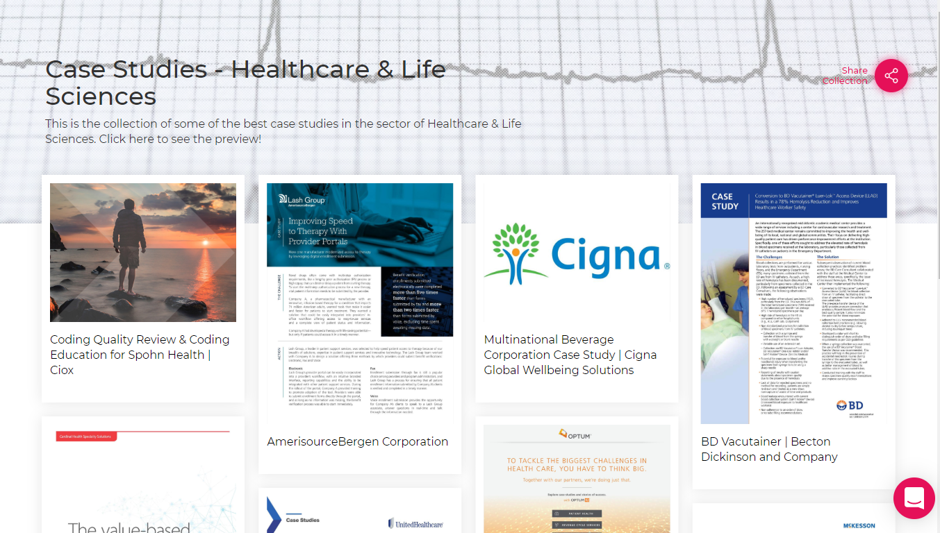Case Study-Healthcare & Life Science Sector