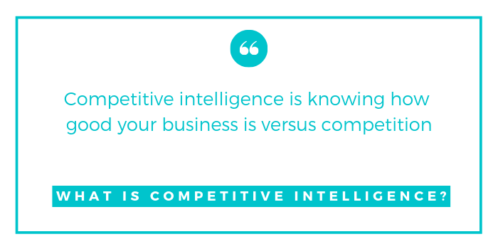COMPETITIVE INTELLIGENCE TEMPLATES CAN SIZE UP YOUR COMPETITION