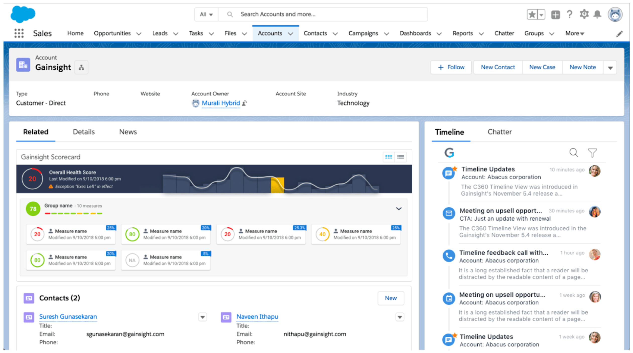 Gainsight Salesforce Integration_Paperflite