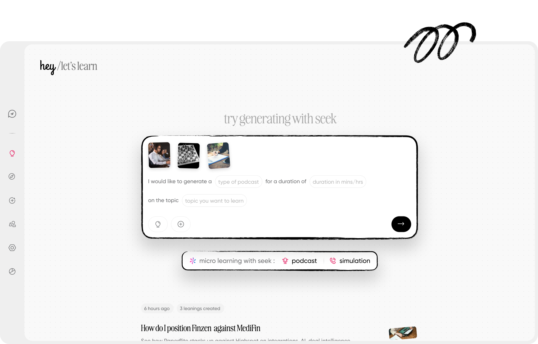 Seek in heysales