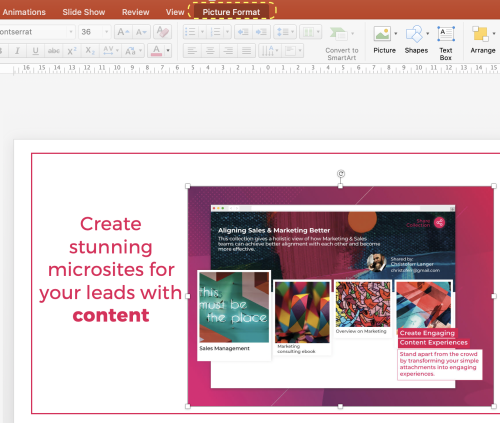 How to make a picture transparent in powerpoint | Paperflite | Picture Format
