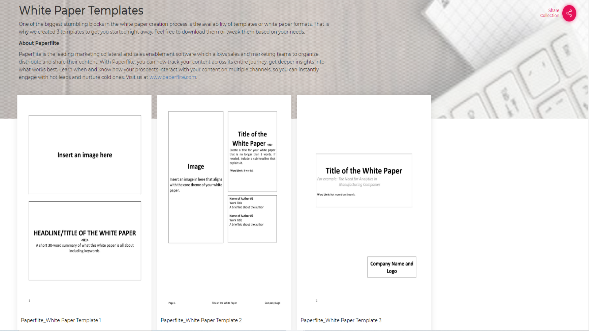 The Best WhitePaper Templates