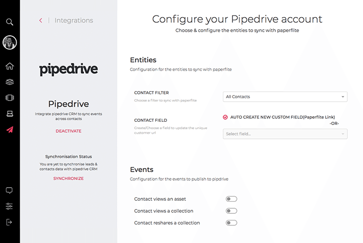 We have now integrated with Pipedrive and that means there are newer ways to supercharge your sales process